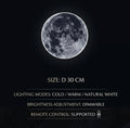 Obsidian Eclipse Moon