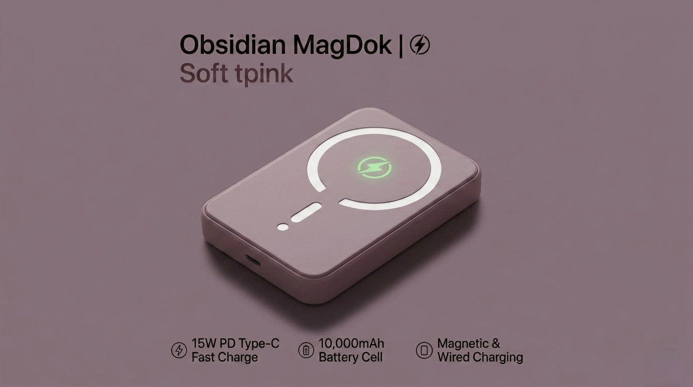 Obsidian Magnetic Charger