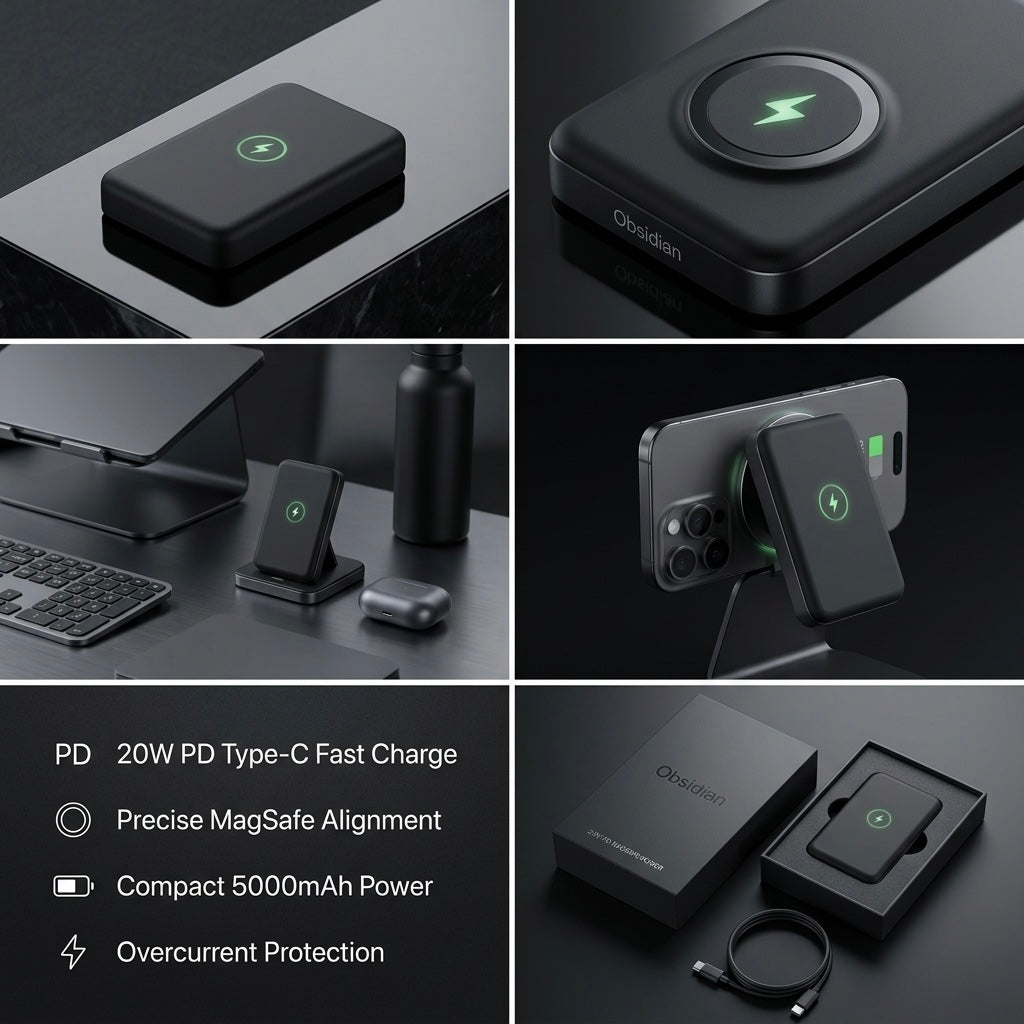 Obsidian Magnetic Charger